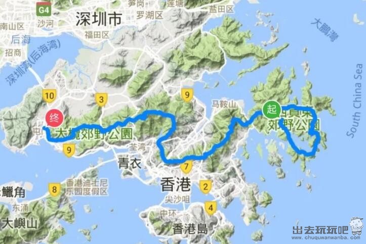 香港麦理浩径露营攻略及地点，最美的第二段徒步线路