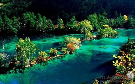 你知道九寨沟几个著名景点是哪些吗？