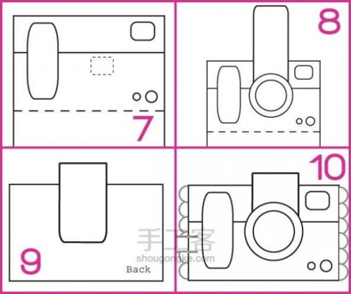 如何制作手工照相机