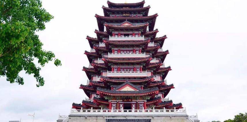 广东六大名楼之一合江楼，如今重建充满少女心
