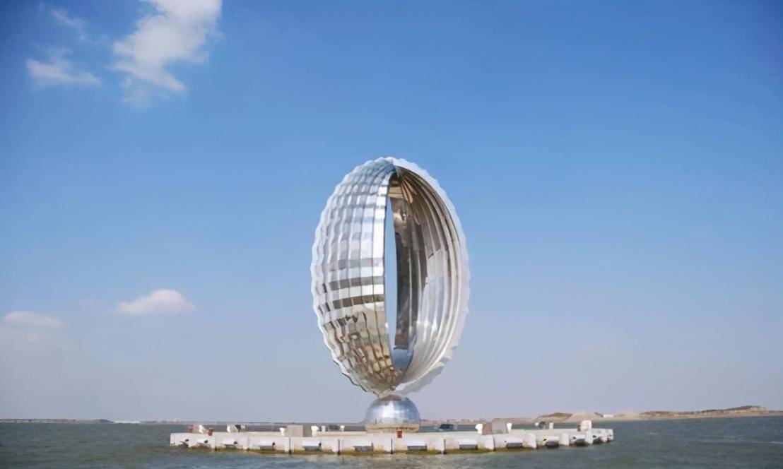 无人机拍下上海湖泊景象，这简直是反人类现象