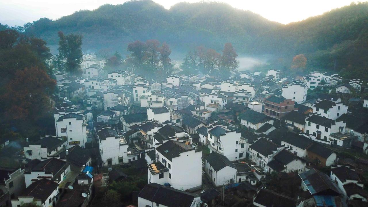 推荐我国最美古村落之一，以日出美丽而出名