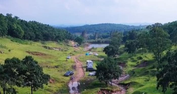 推荐大连小张沟这个露营野餐的好地方