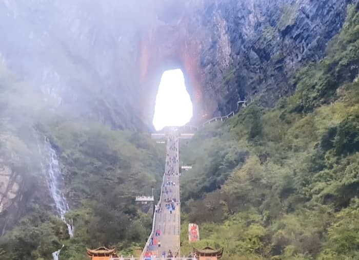 张家界天门山旅游攻略天上人间心之所向天门山