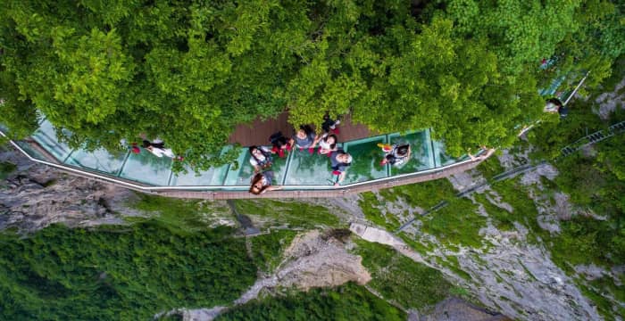 张家界旅游攻略之如何花一天时间观光完张家界精华景点