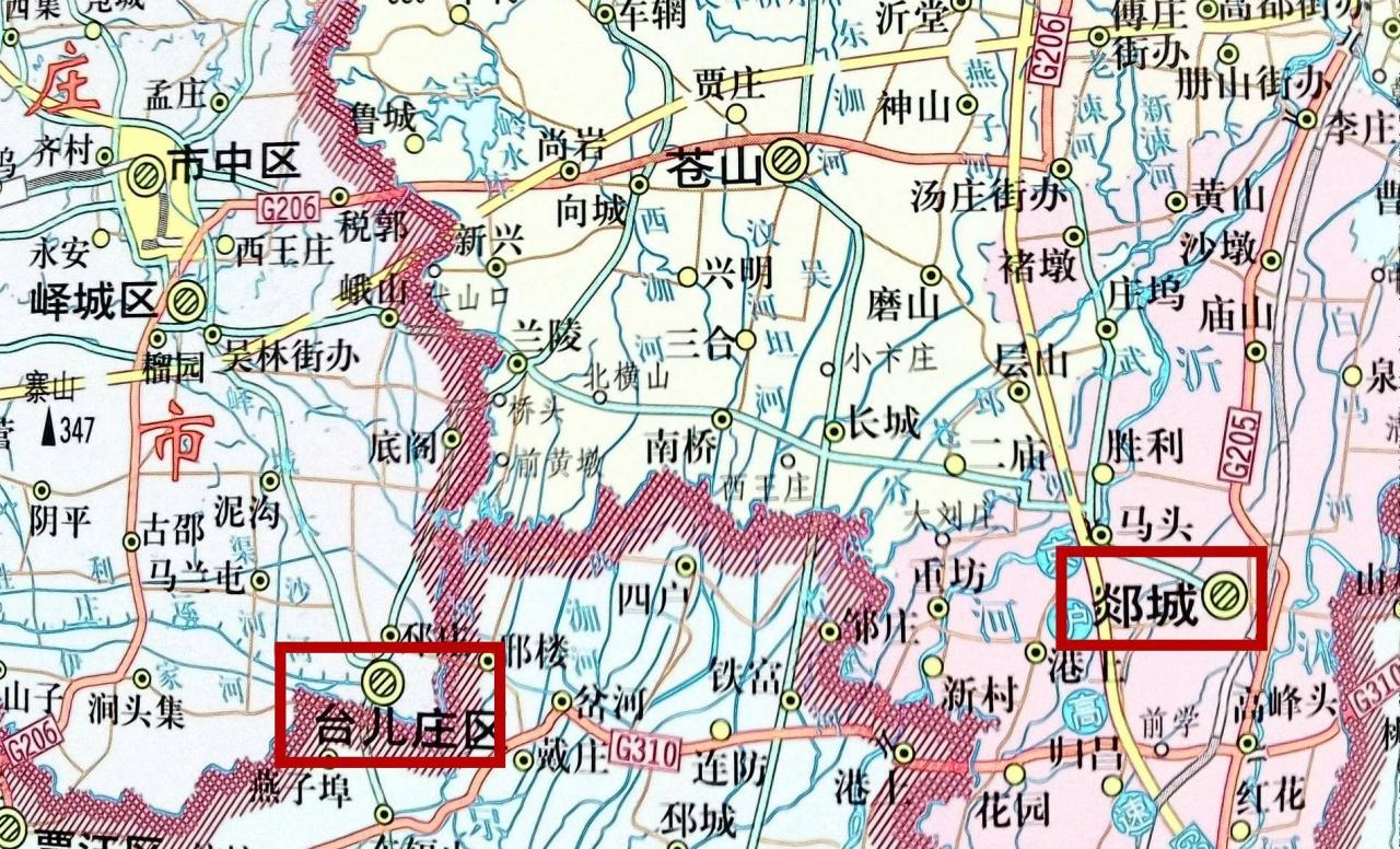 清代中期的郯城县，行政上属沂州府，军事却归台儿庄管
