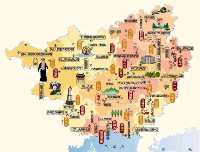 广西存在感低的城市，却有6个长寿之乡