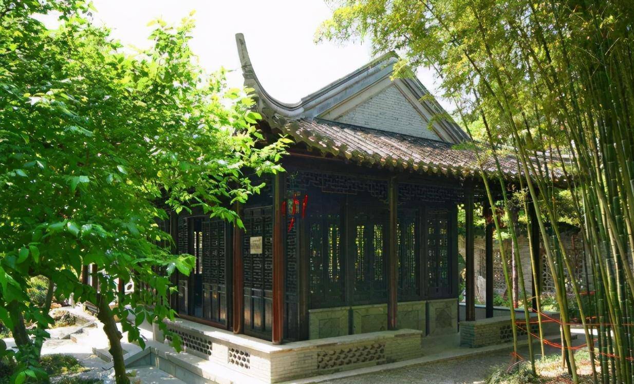 江苏园林被誉为淮左第一园，梅兰芳曾经下榻