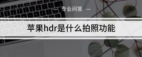 苹果手机拍照hdr怎么打开-苹果手机拍照怎么显示HDR