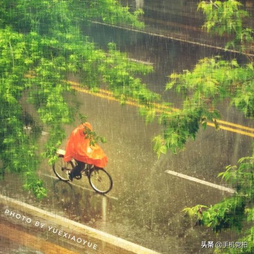 手机怎么拍出雨点？华为怎么拍雨点