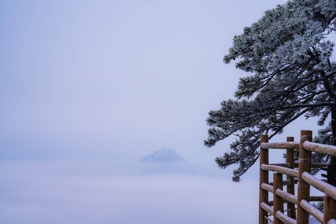 江西宜春明月山旅游攻略一日游-宜春明月山冬天雪景