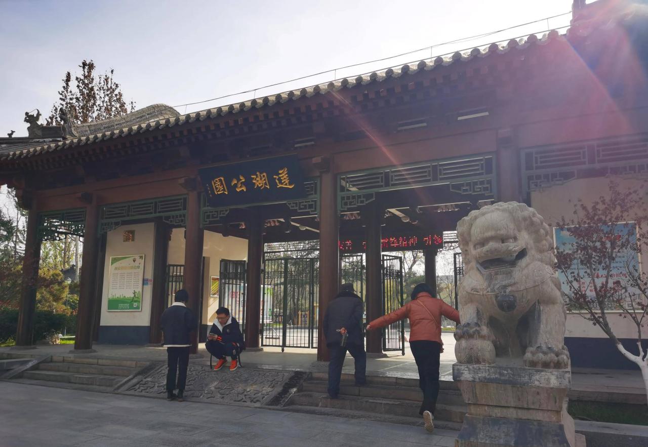 西安莲湖公园游玩介绍，曾是隋唐皇帝举行大典的承天门